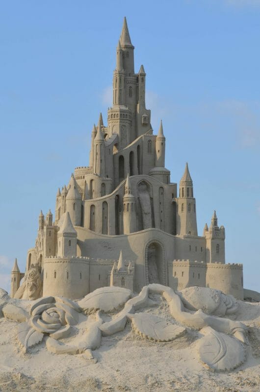 Castello Scultura di Sabbia