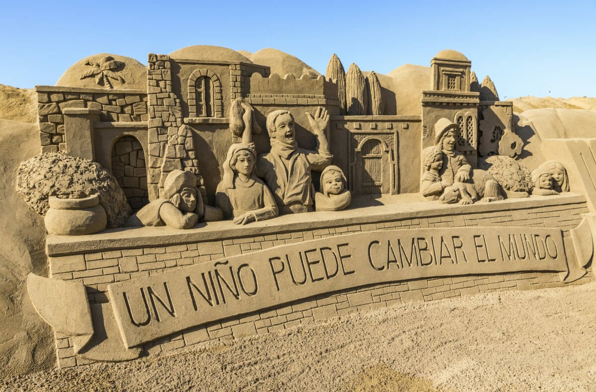 Scultura di Sabbia a Gran Canaria