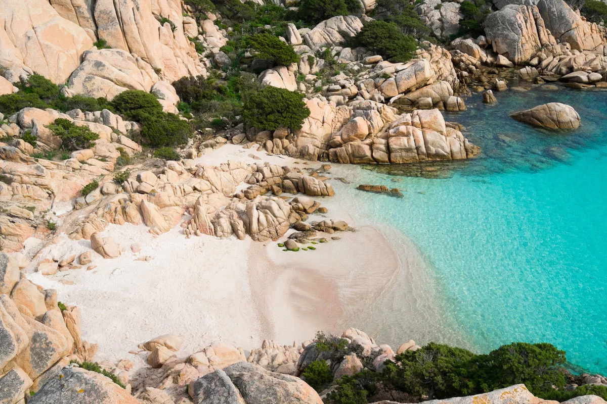 Cala Coticcio, Caprera