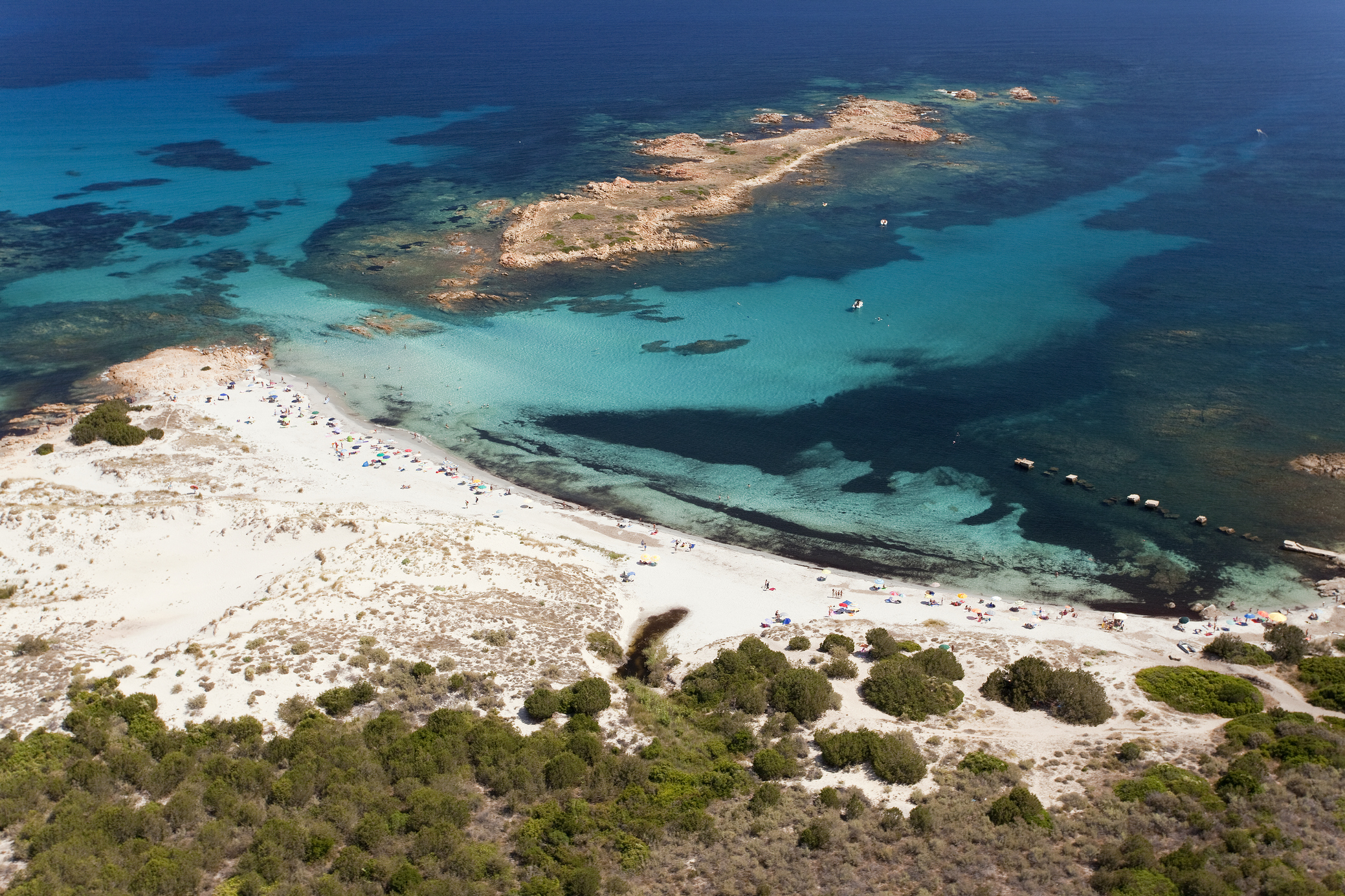 Kap Comino Sardinien