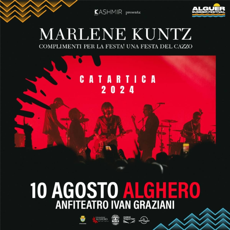 Concierto de Marlene Kuntz - Festival de Verano de Alguer